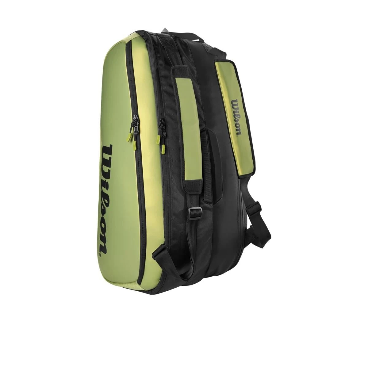 Wilson Blade V8 Super Tour 9 Pack Racquet Bag (Green/Black) - Image 3
