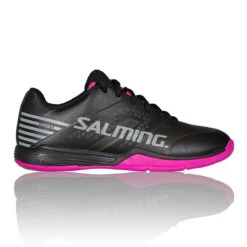 Salming Viper 5 Womens Indoor Court Shoe (Black/Pink Jewel)
