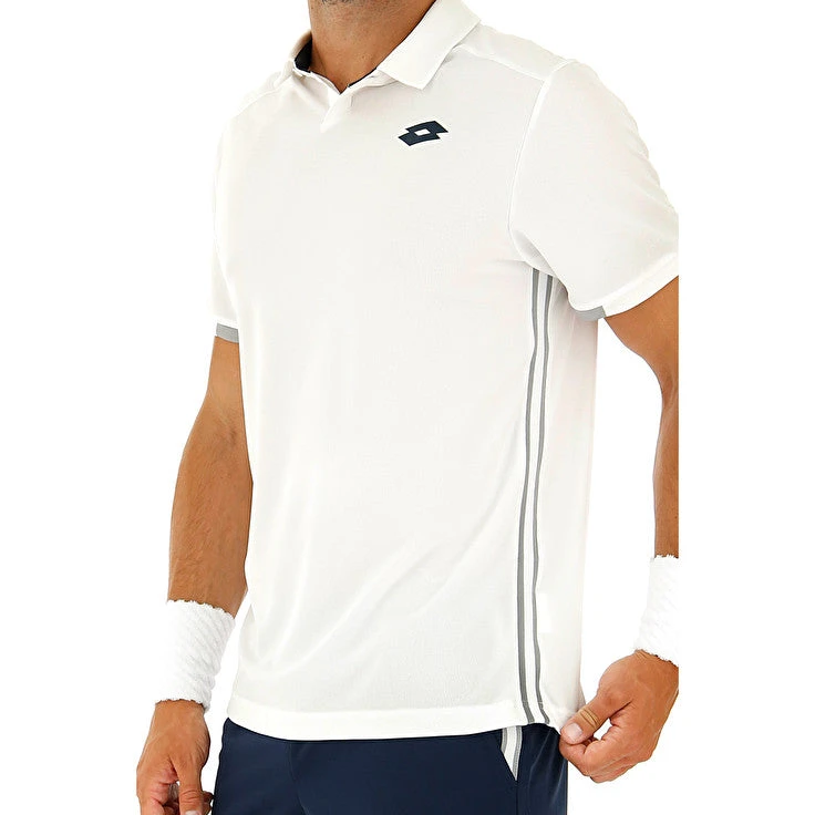 Lotto Men's Squadra Polo (Brilliant White)