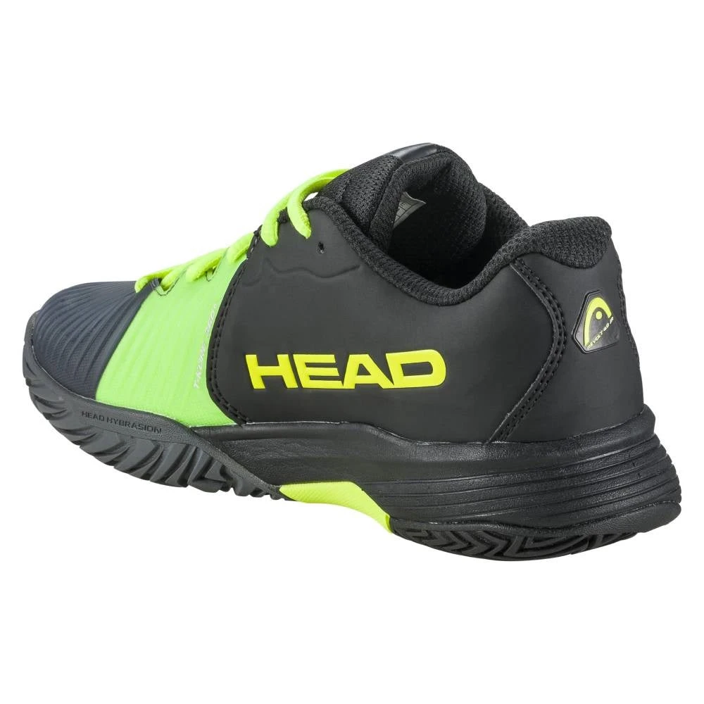Head Revolt Pro 4 Junior Tennis Shoe (Black/Yellow) - Image 3