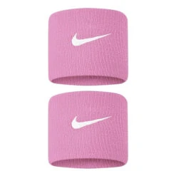 Nike Tennis Premier Wristbands 2 Pack (Pink/White)