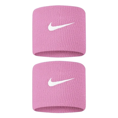 Nike Tennis Premier Wristbands 2 Pack (Pink/White)