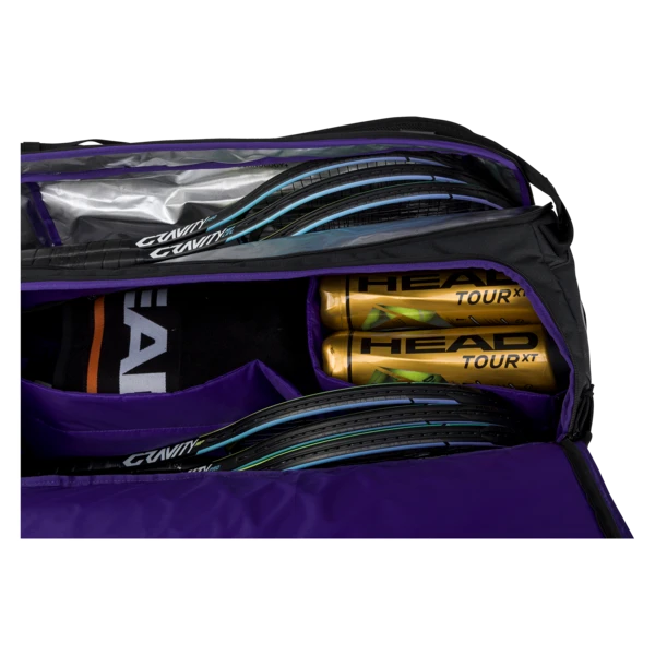 Head R-PET Gravity Duffel 12 Pack Racquet Bag (Black) - Image 4