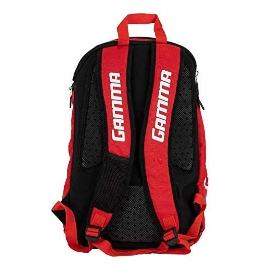 Gamma Pickleball Backpack Paddle Bag (Red/Black) - Image 3