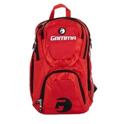 Gamma Pickleball Backpack Paddle Bag (Red/Black)