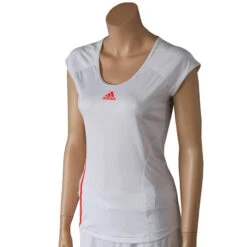 Adidas Women's Adizero Cap Sleeve Wimbledon (White)