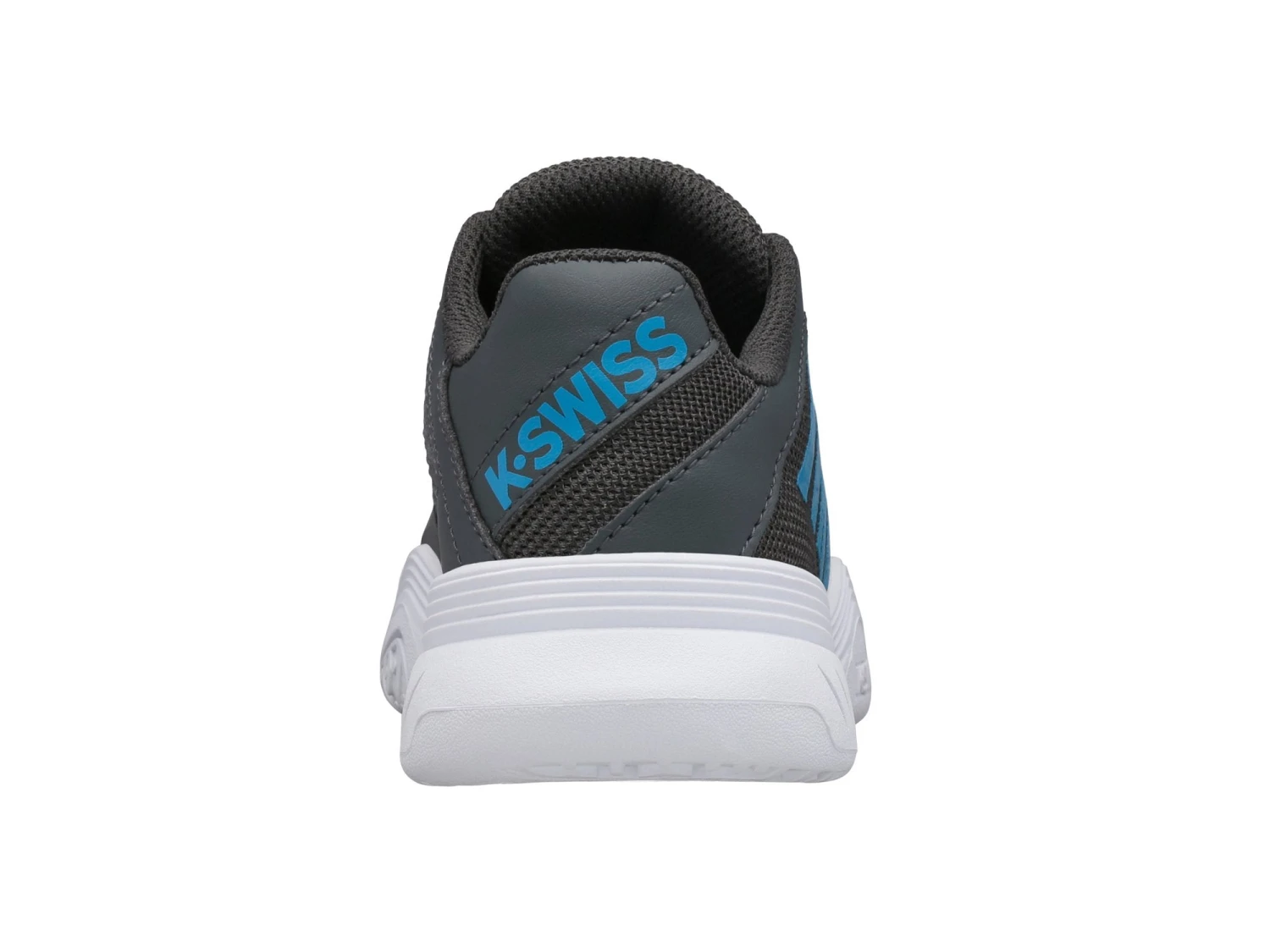 K-Swiss Court Express OMNI Junior Tennis Shoe (Black/Blue) - Image 5