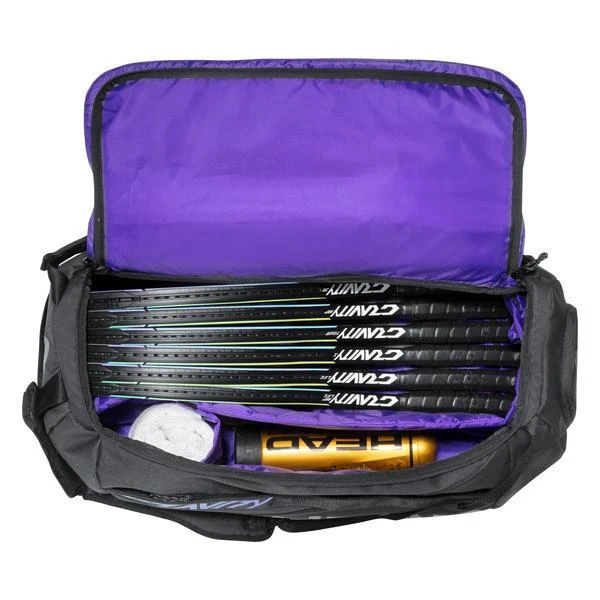 Head Gravity Duffel 6 Pack Racquet Bag (Black/Purple) - Image 2