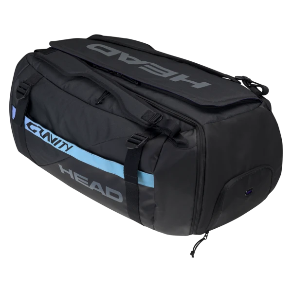 Head R-PET Gravity Duffel 12 Pack Racquet Bag (Black)