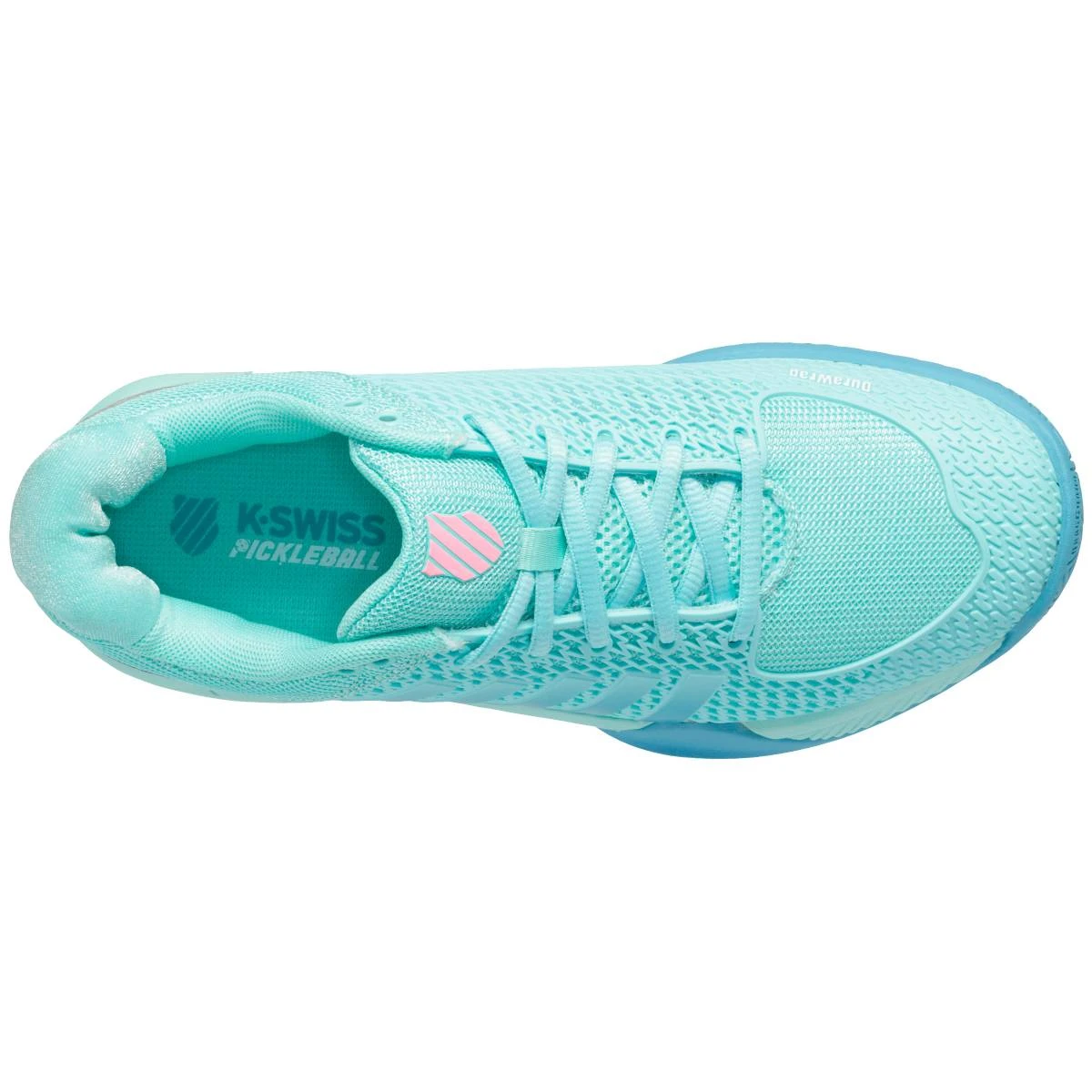 K-Swiss Express Light Women's Pickleball Shoe (Mint/Pink) - Image 4