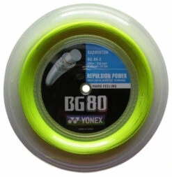 Yonex BG 80 Badminton String Reel (Yellow)