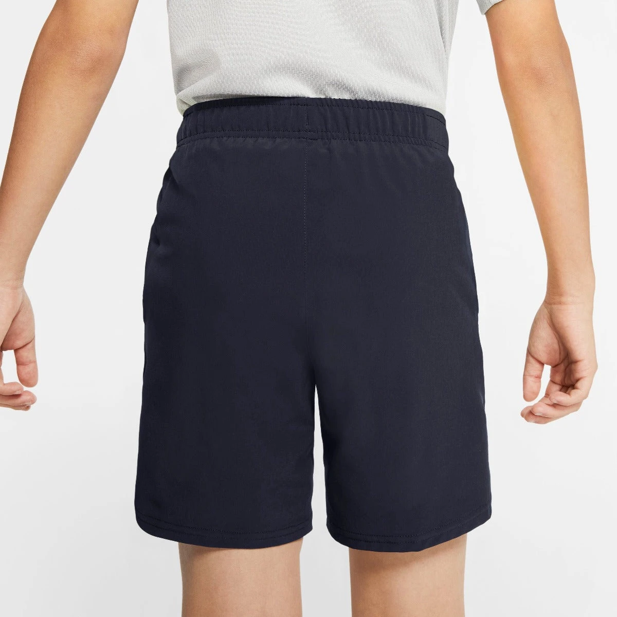 Nike Boy's Court Flex Ace Shorts (Obsidian/White) - Image 2
