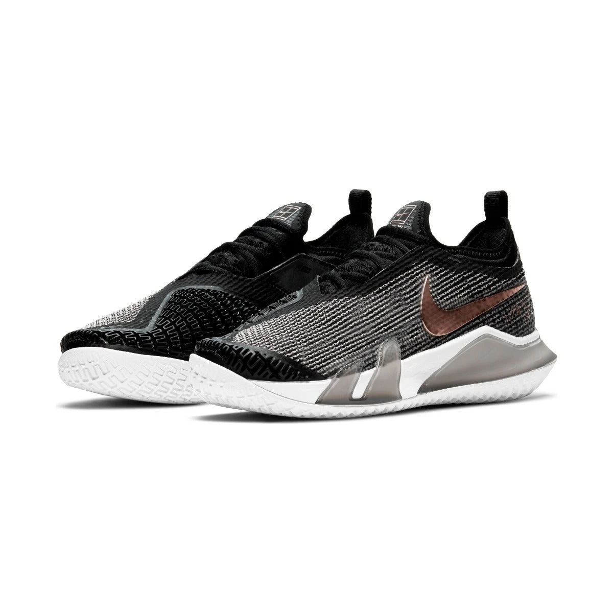 Nike React Vapor NXT Women's Tennis Shoe (Black/White) - Image 6