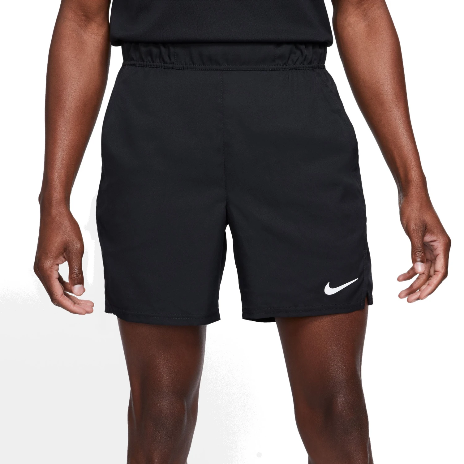Nike Men's Dri-FIT Victory 7-Inch Shorts (Black/White)