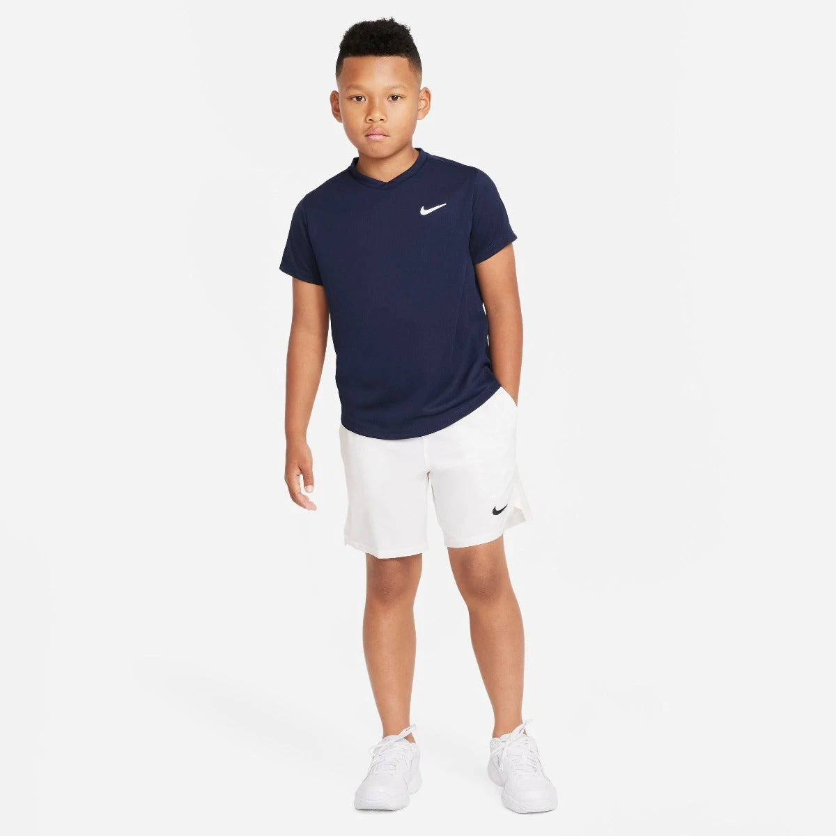 Nike Boys' Dri-FIT Victory Top (Obsidian/White) - Image 5