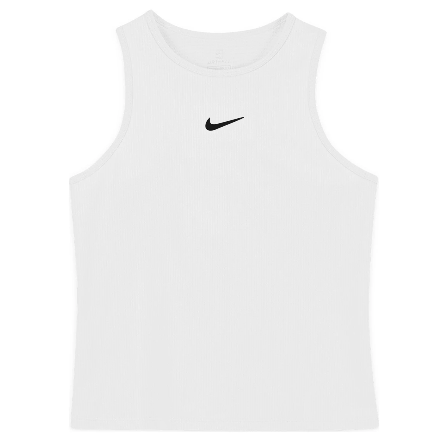 Nike Girls' Dri-FIT Victory Tank (White/Black) - Image 4