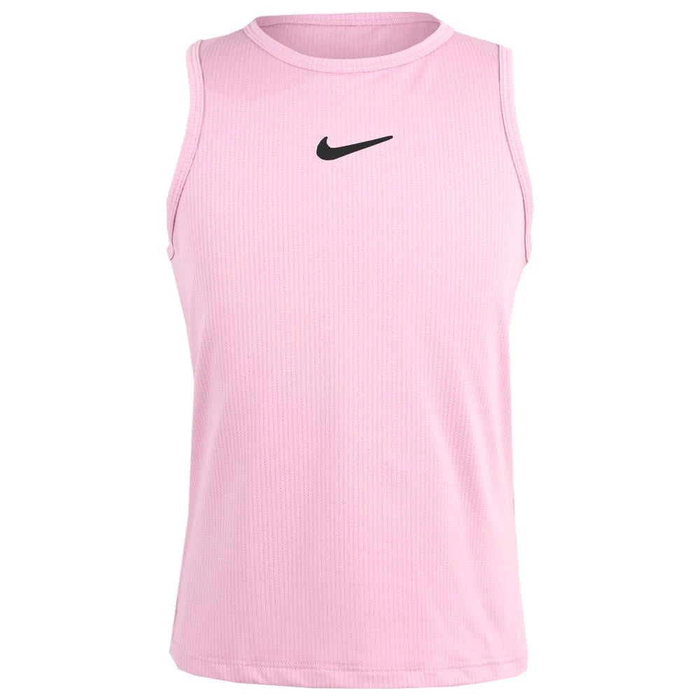 Nike Girls' Dri-FIT Victory Tank (Regal Pink/Black) - Image 3