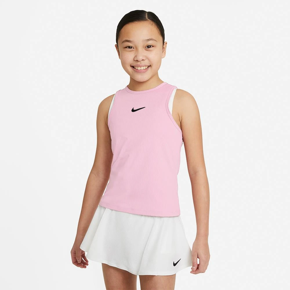 Nike Girls' Dri-FIT Victory Tank (Regal Pink/Black)