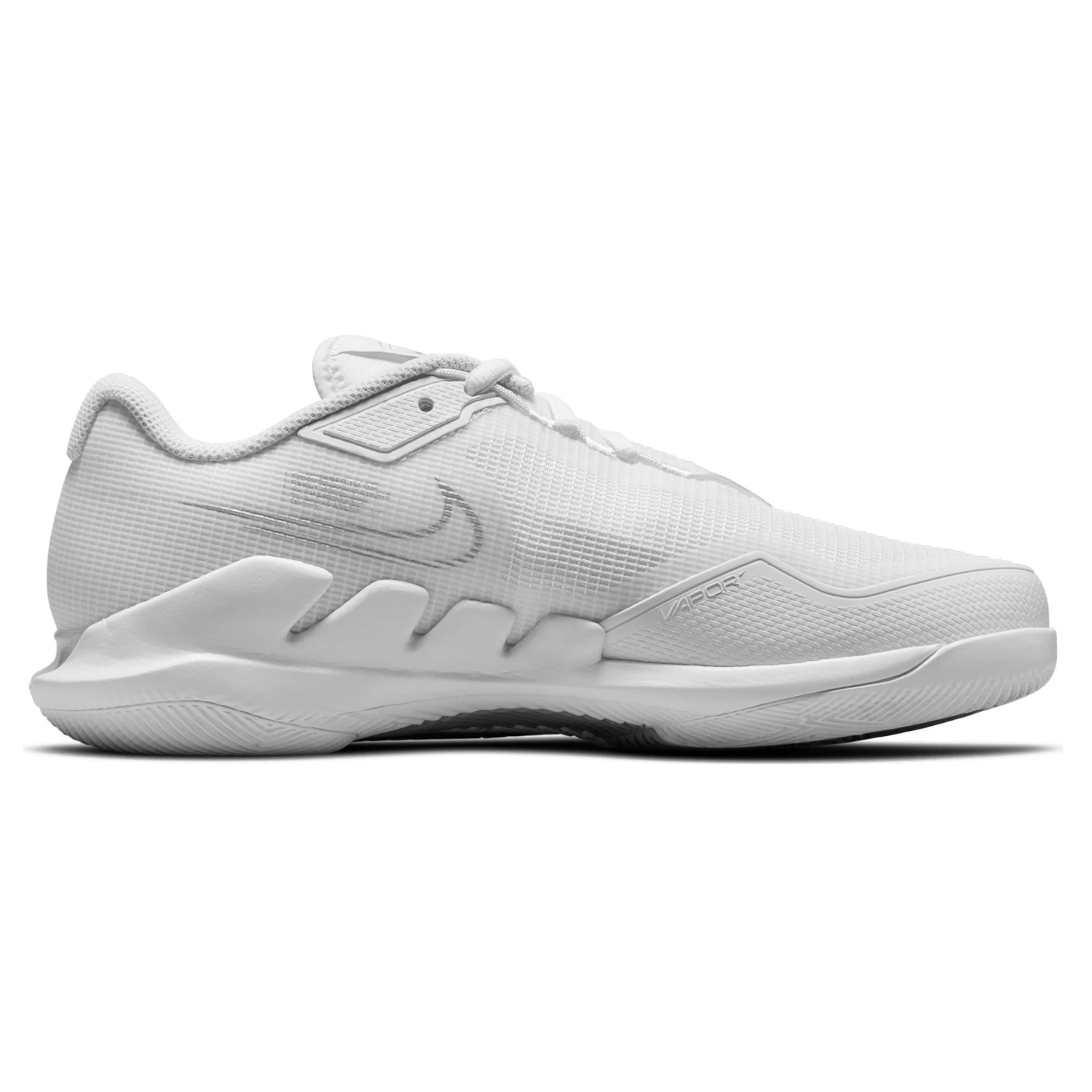 Nike Air Zoom Vapor Pro Women's Tennis Shoe (White/Metallic Silver) - Image 9