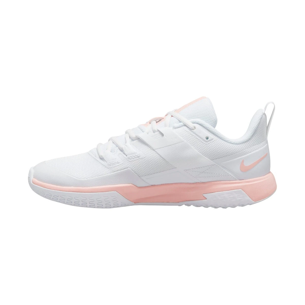 Nike Vapor Lite Women's Tennis Shoe (White/Bleached Coral) - Image 2
