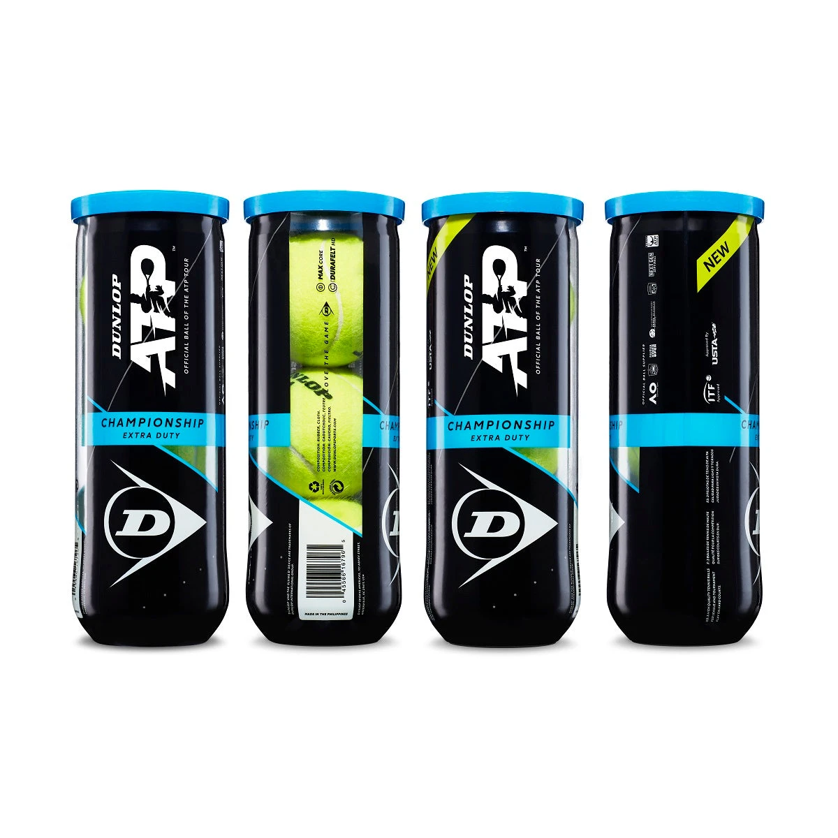 Dunlop ATP Championship Extra Duty Tennis Balls - Image 4