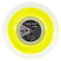 Dunlop Explosive Spin 17/1.25 Tennis String Reel (Yellow)
