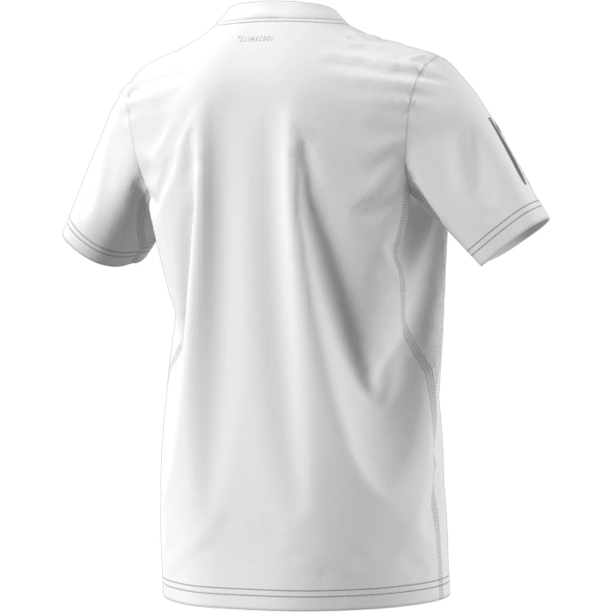 Adidas Boy's 3 Stripes Club Top (White/Black) - Image 2