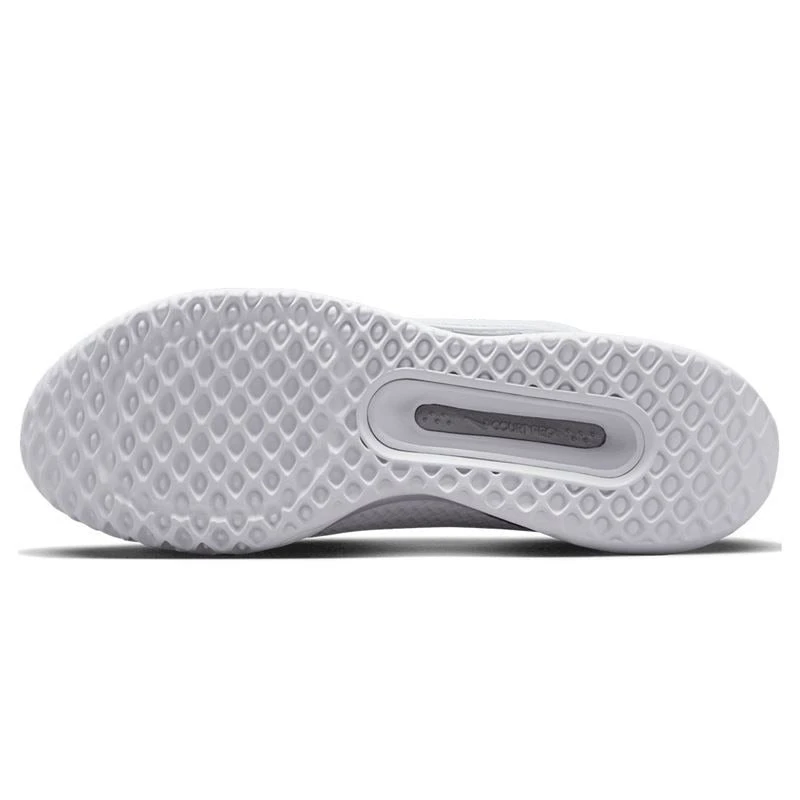 Nike Court Zoom Pro Women's Tennis Shoe (White/Silver) - Image 2