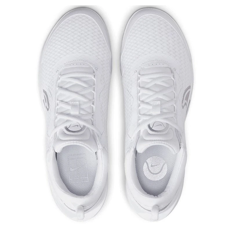 Nike Court Zoom Pro Women's Tennis Shoe (White/Silver) - Image 5