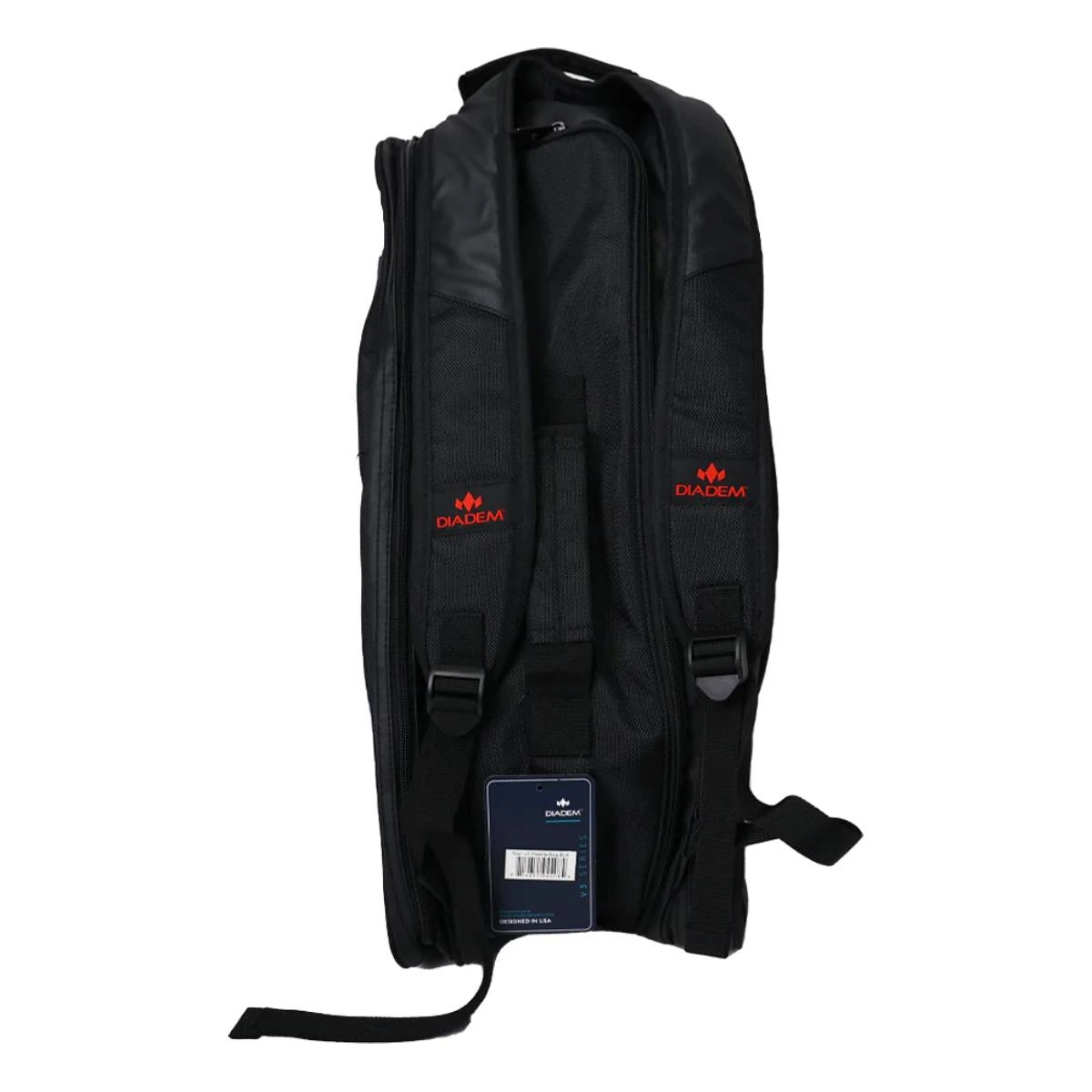 Diadem Tour V2 Pickleball Paddle Bag (Black) - Image 3