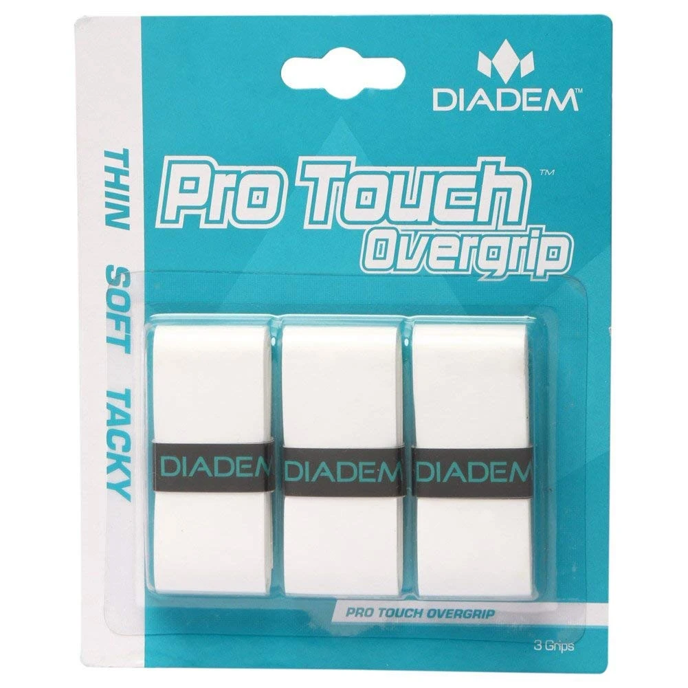 Diadem Pro Touch Overgrip 3 Pack (White)
