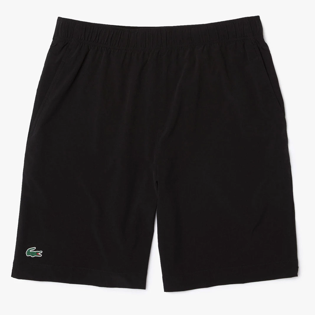 Lacoste Men's Ultra Light 8-inch Shorts (Black/White)
