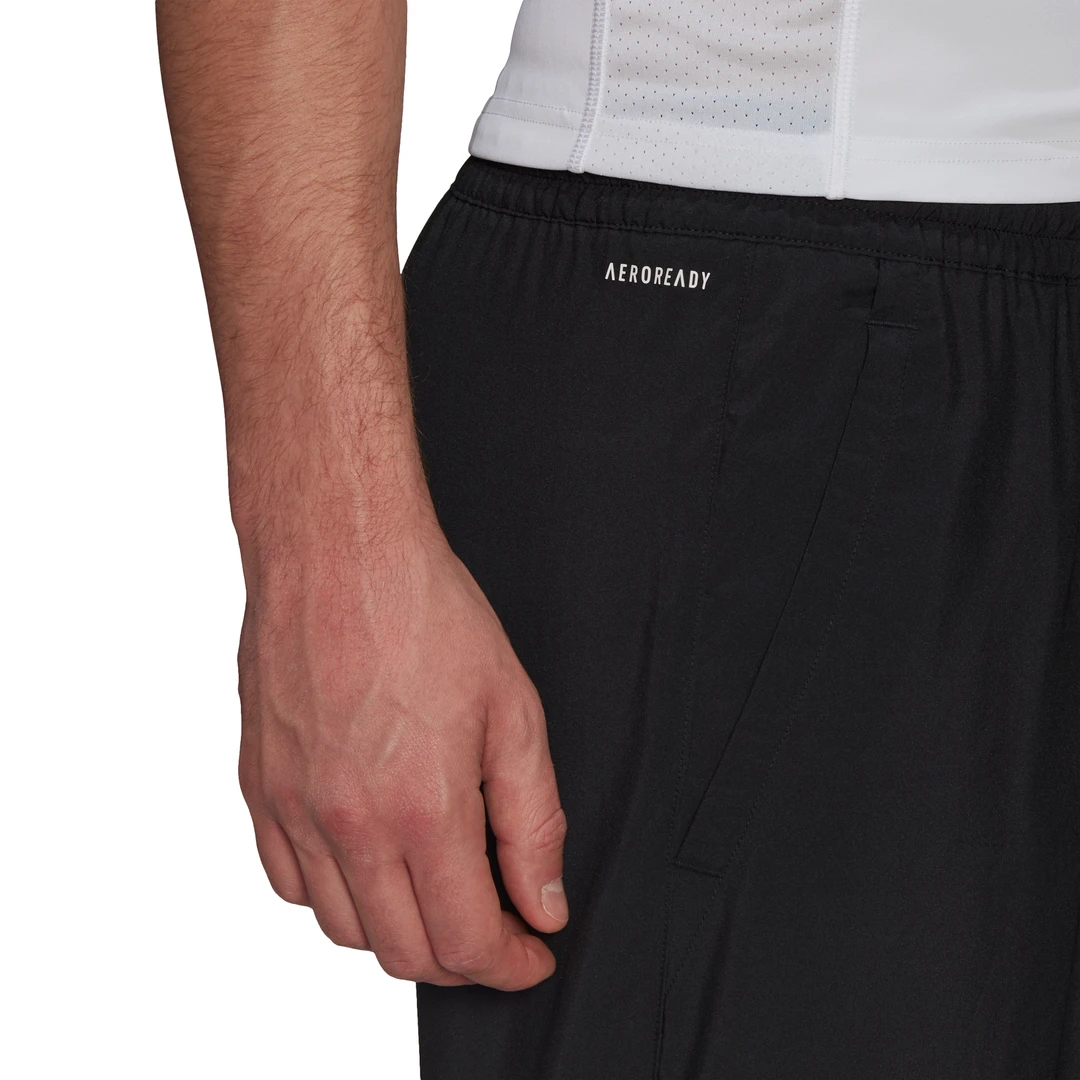 Adidas Men's Club 3 Stripes Shorts (Black/White) - Image 4