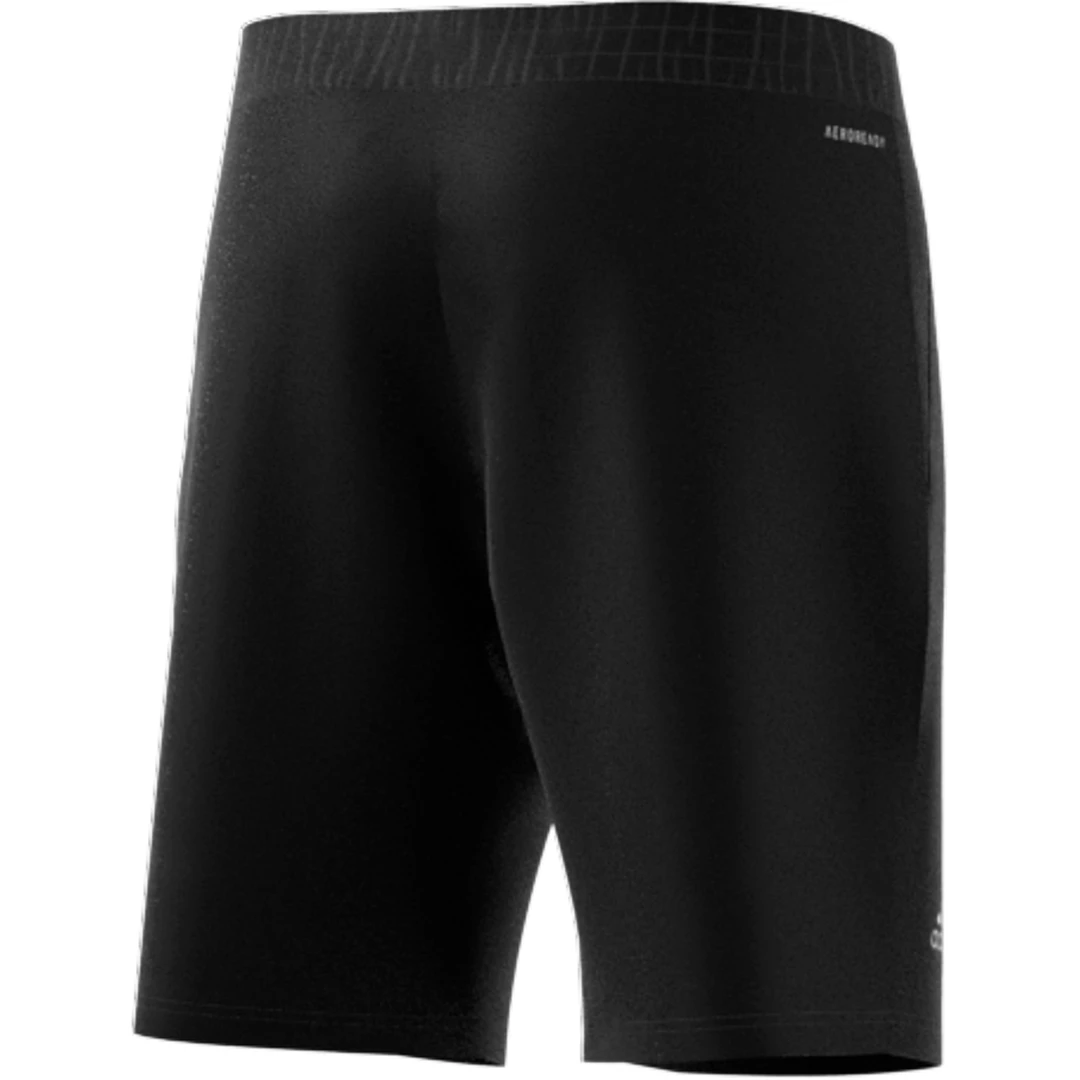 Adidas Men's Club 3 Stripes Shorts (Black/White) - Image 6