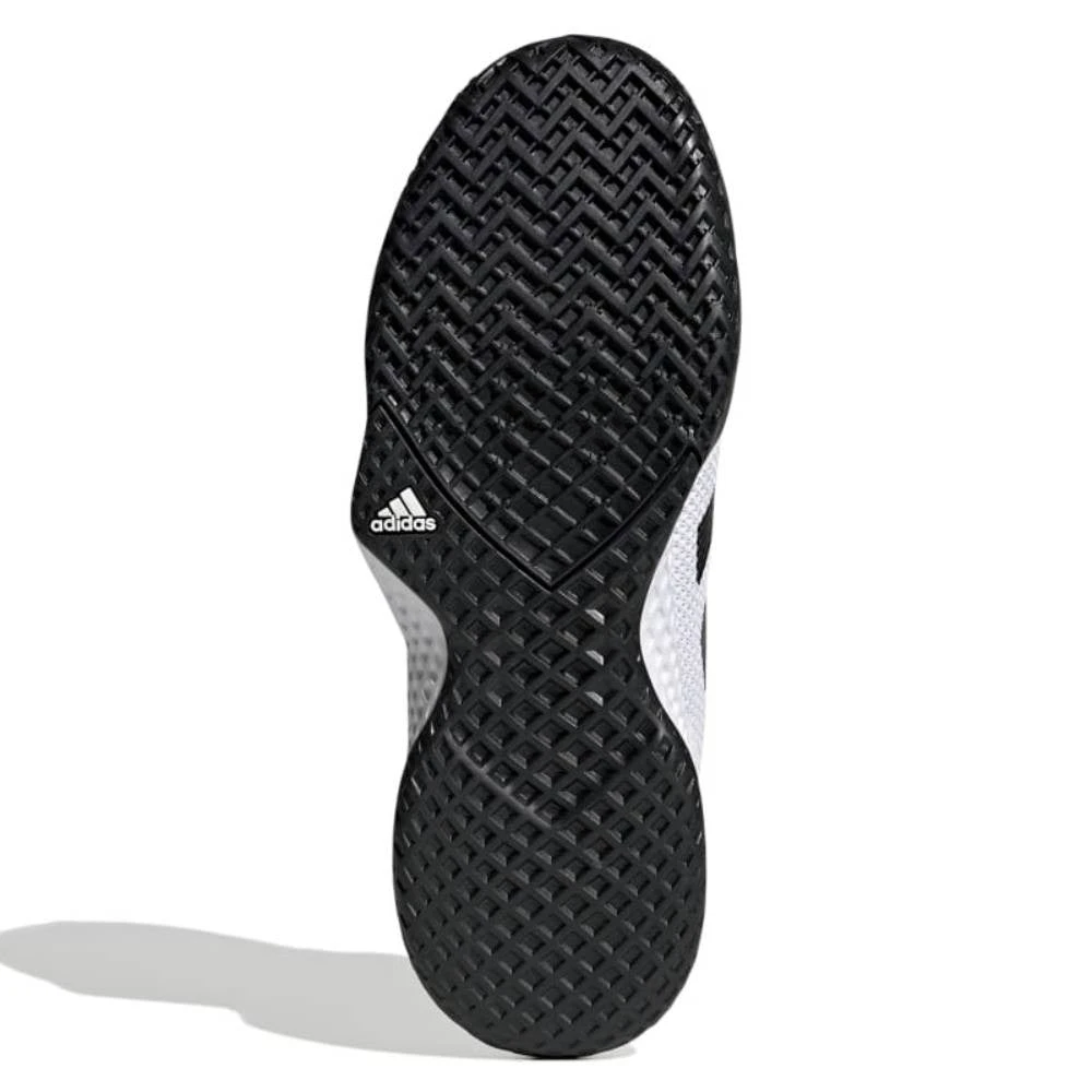 Adidas CourtFlash Men's Tennis Shoe (White/Black) - Image 6