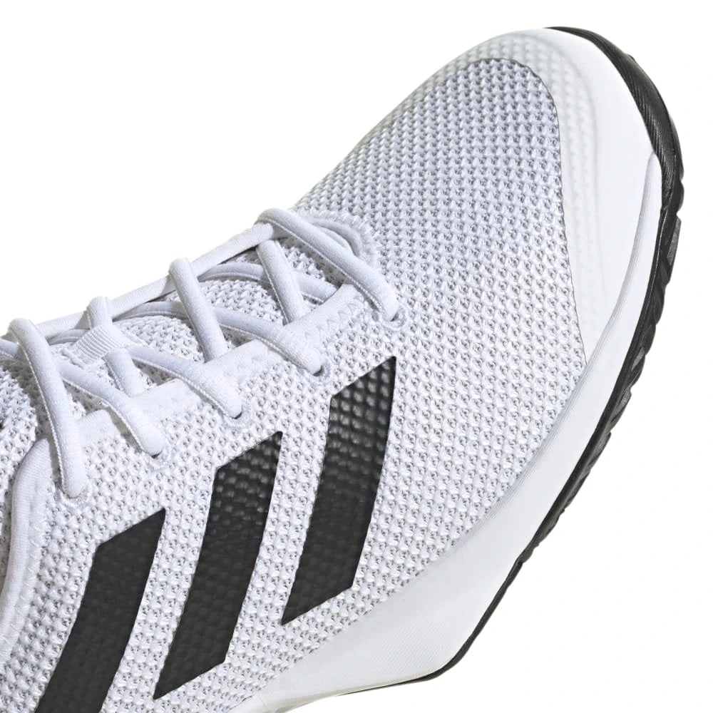 Adidas CourtFlash Men's Tennis Shoe (White/Black) - Image 3