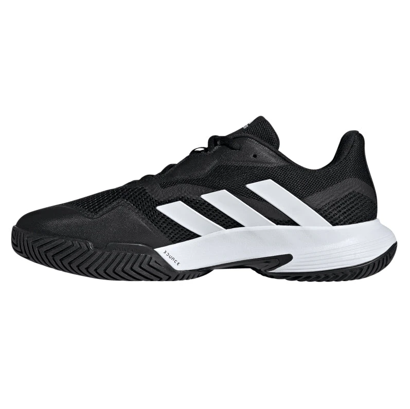 Adidas CourtJam Control Men's Tennis Shoe (Core Black/Cloud White) - Image 8
