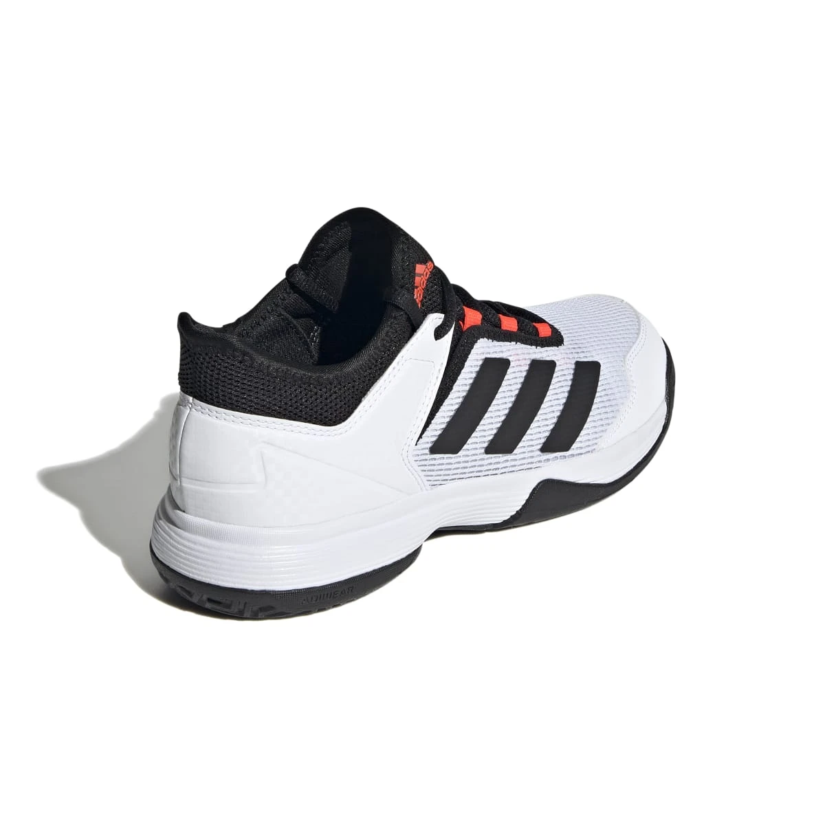 Adidas Ubersonic 4 Junior Tennis Shoe (White/Black/Red) - Image 6