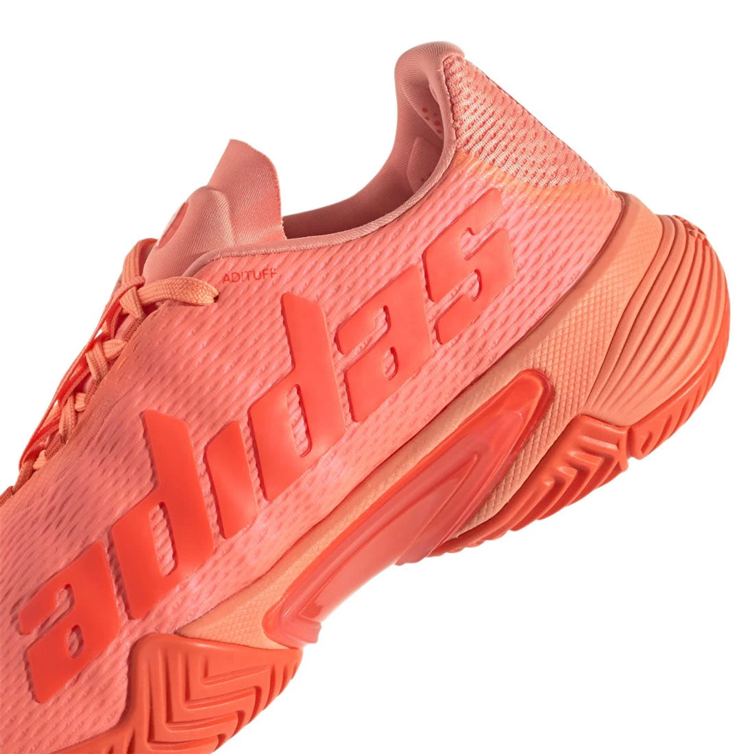 Adidas Barricade Women's Tennis Shoe (Beam Orange) - Image 3