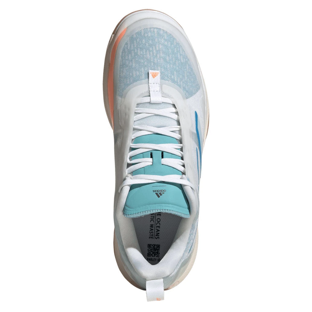 Adidas Avacourt Parley Women's Tennis Shoe (Mint Ton/Cloud White) - Image 5