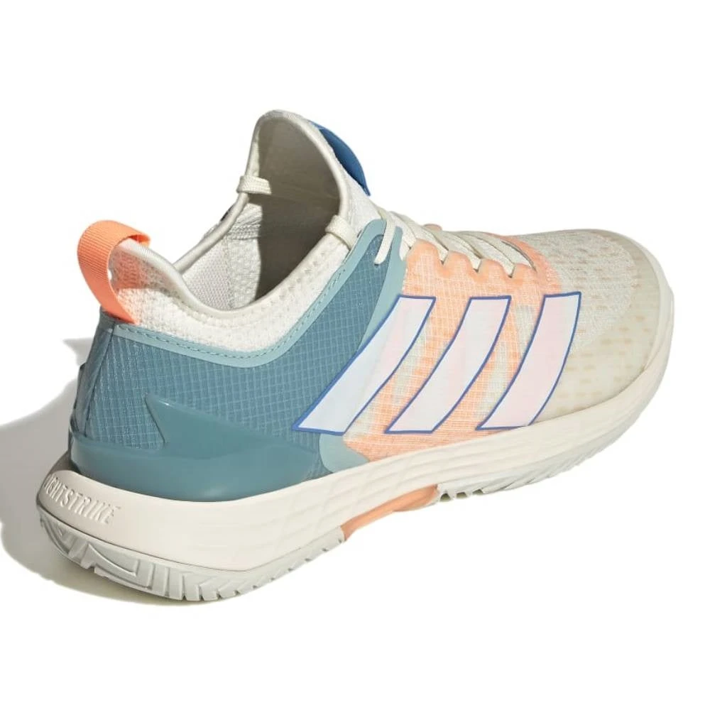 Adidas Adizero Ubersonic 4 Parley Men's Tennis Shoes (White/Beam Orange) - Image 6