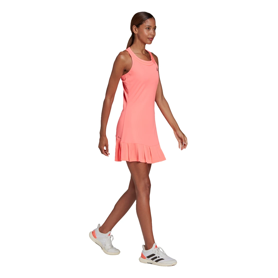 Adidas Women's Club Dress (Orange/Black) - Image 3