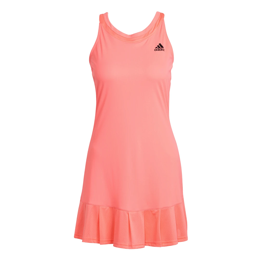Adidas Women's Club Dress (Orange/Black) - Image 8