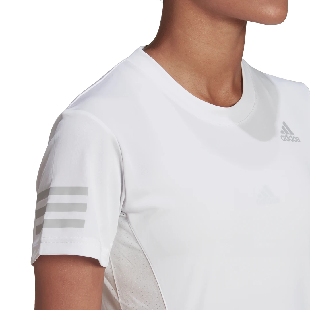 Adidas Women's Club Tennis Top (White/Grey Two) - Image 5