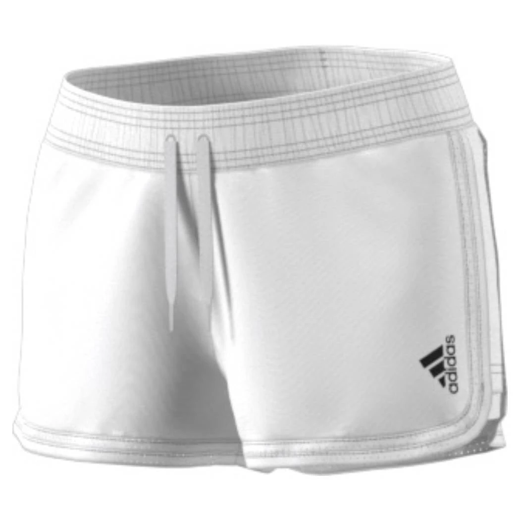 Adidas Women's Club Shorts (White) - Image 2