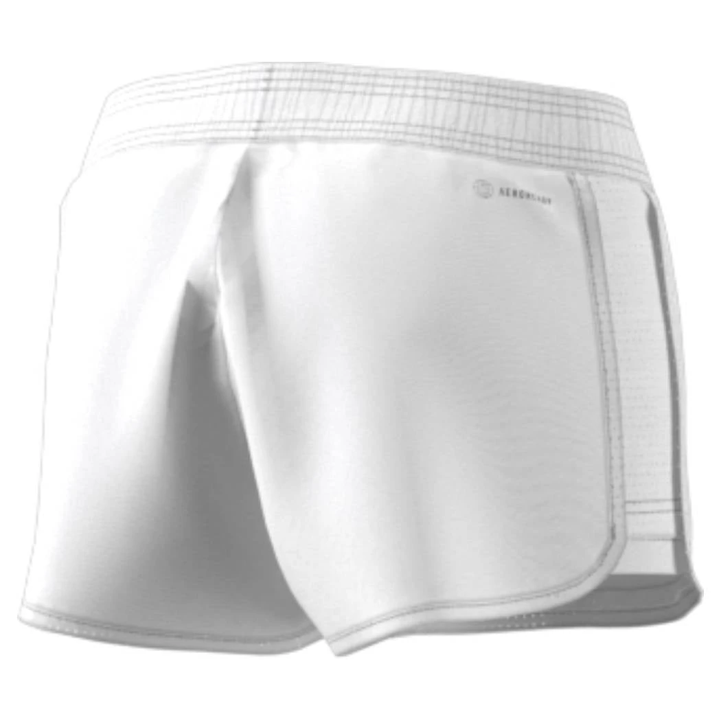 Adidas Women's Club Shorts (White) - Image 3
