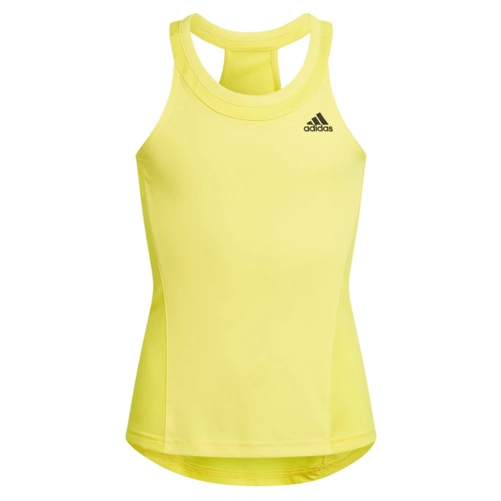 Adidas Girl's Club Tank Top (Beam Yellow)