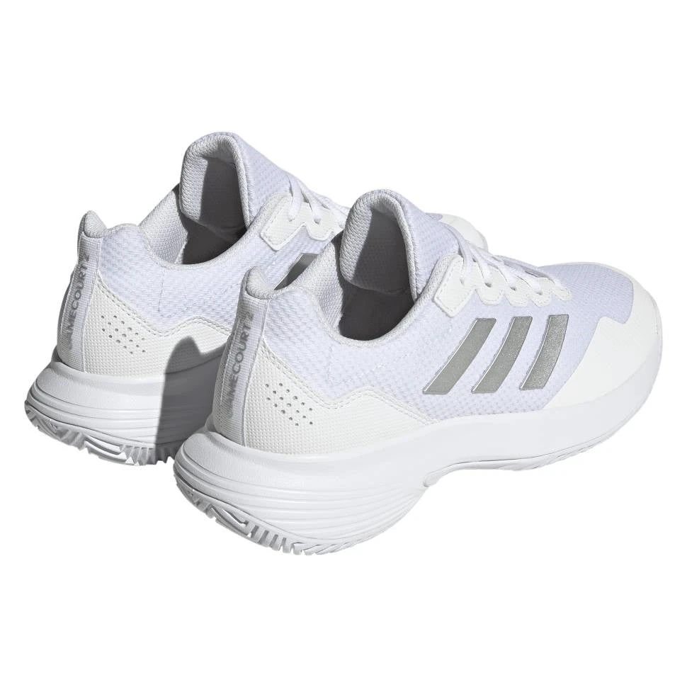 Adidas GameCourt 2 Women's Tennis Shoe (White) - Image 4