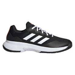 Adidas GameCourt 2 Men's Tennis Shoe (Black/White)