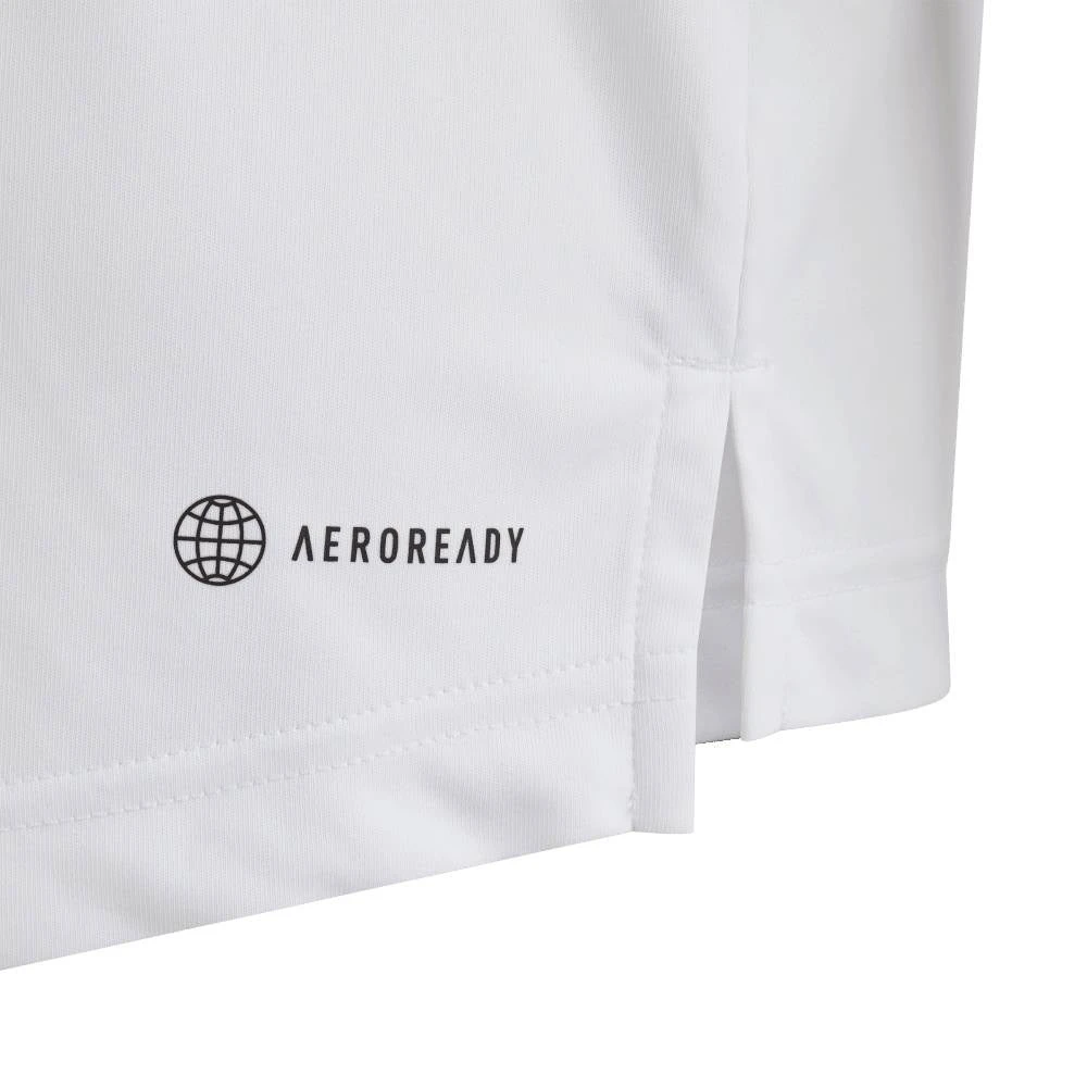 Adidas Boy's 3 Stripe Club Polo (White) - Image 4